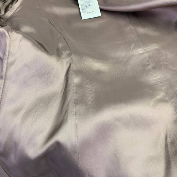 DRIES VAN NOTEN Size 10 Brown Rust Cotton Linen Blend Plaid Jacket Blazer - Picture 6 of 7